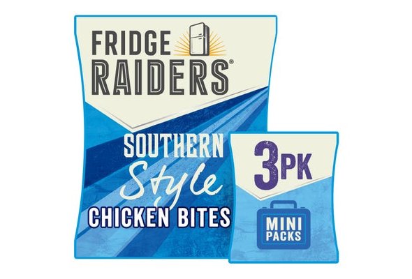 Fridge Raiders Southern Style Chicken Bites Mini Packs 3 x 22.5g