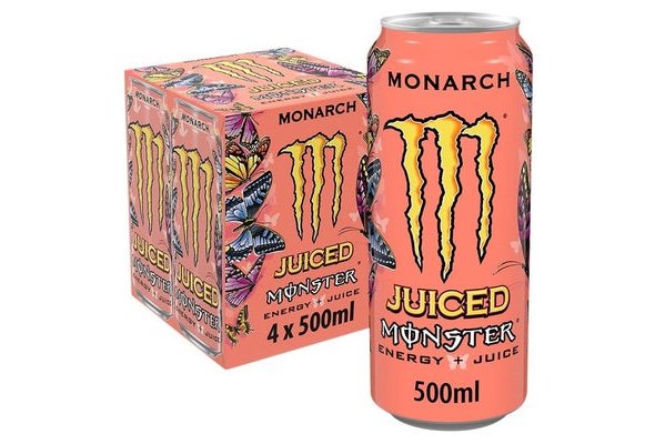 Monster Energy Drink Monarch 4 x 500ml