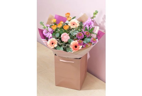 Peach Meadow Hand-tied