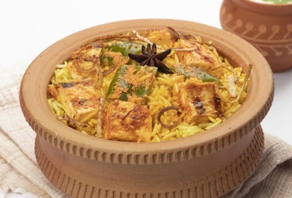 Paneer Tikka Biryani