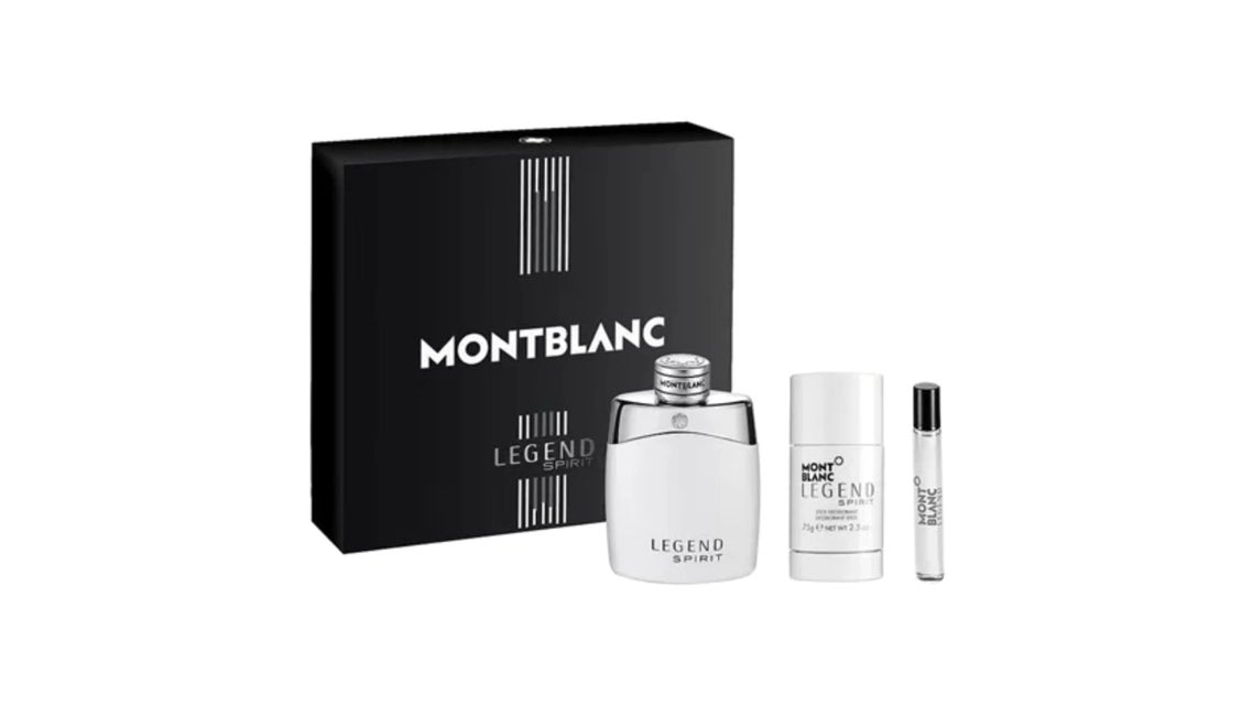 Mont Blanc Legend Spirit Spray 100ml Set 3 Pieces (Edt)
