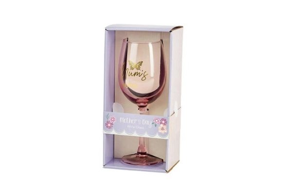 Morrisons Mothers Day Fabulous Mum Wine Glass