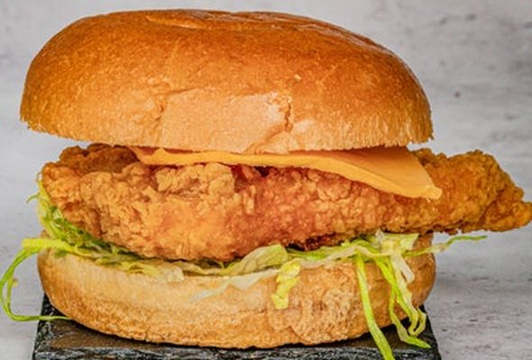 12: Chicken Fillet Burger