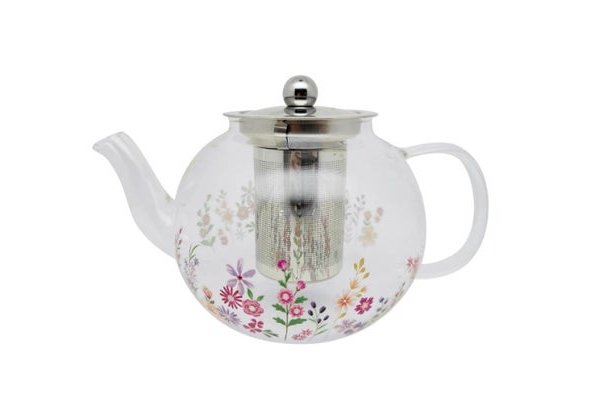 Morrisons Mothers Day Glass Teapot