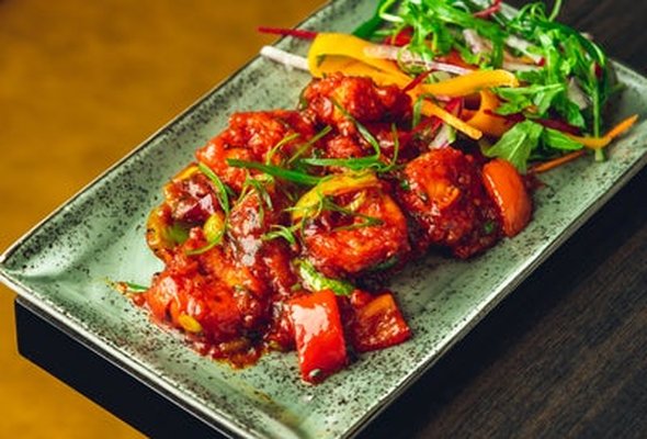 Chilli Prawns
