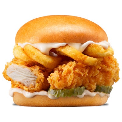 Curly Chicken Sandwich