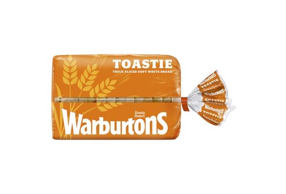 Warburtons Toastie Soft Thick White 400g