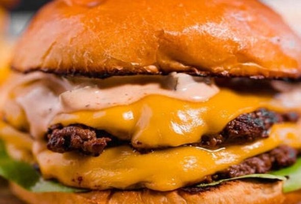 My Triple Smash Burger