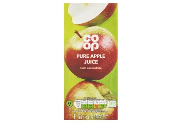 Co-op Pure Apple Juice 1 Litre