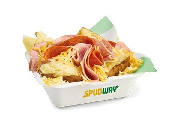 Spicy Italian & Cheese Jacket Potato