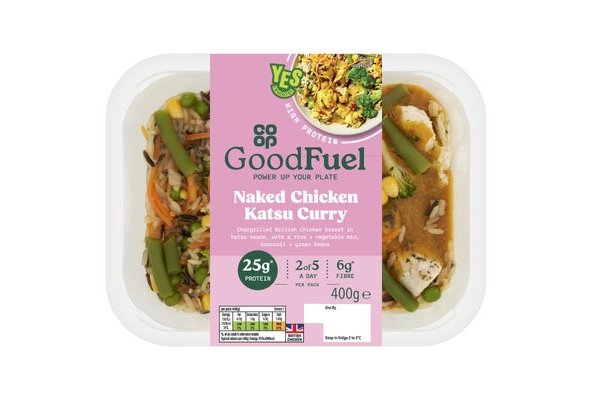 Co-op Good Fuel Naked Chicken Katsu 400G