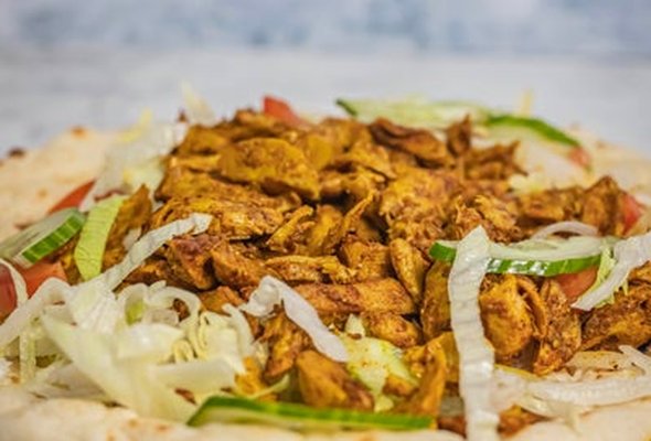 Vegan Kebab Naan