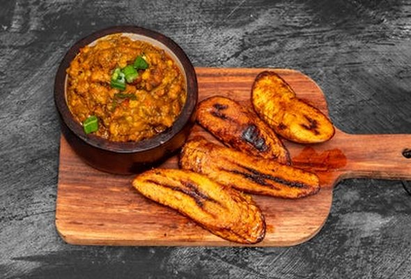 Porridge Beans and Plantain