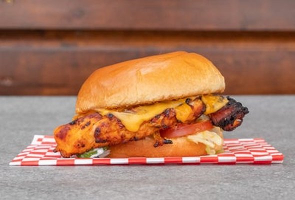 The Five Chicken Burger