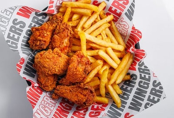 Chicken Wings Meal Deal - 6 pieces