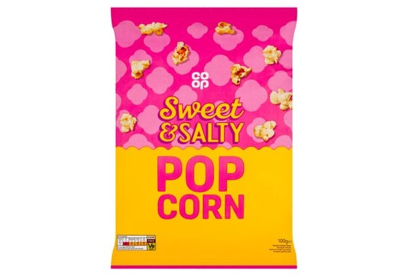 Co-op Sweet & Salted Popcorn 100g
