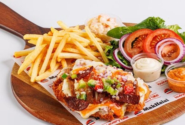 Meaty Parmo