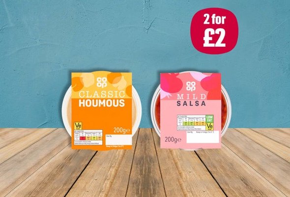 2 for £2 Dips