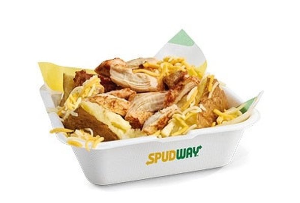 Rotisserie-Style Chicken & Cheese Jacket Potato