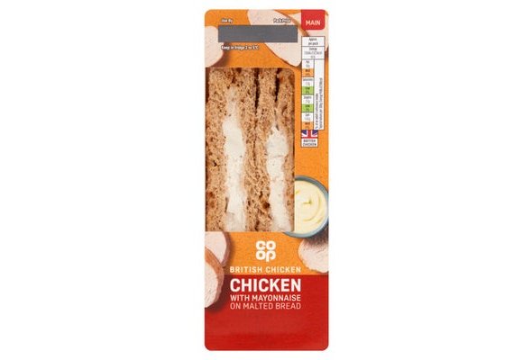 Co-op Chicken Mayo Sandwich