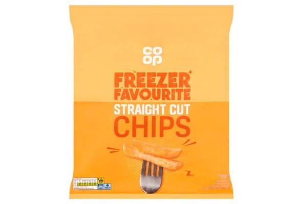 Co-op Straight Cut Oven Chips 750g