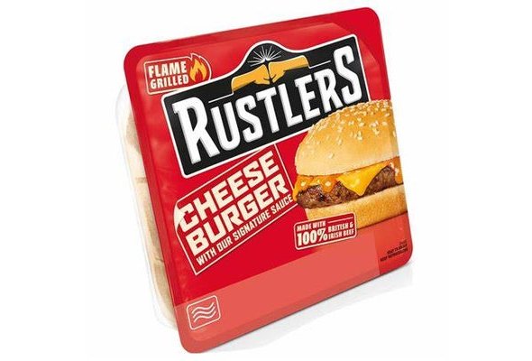 Rustlers Flame Grilled Cheeseburger 166g