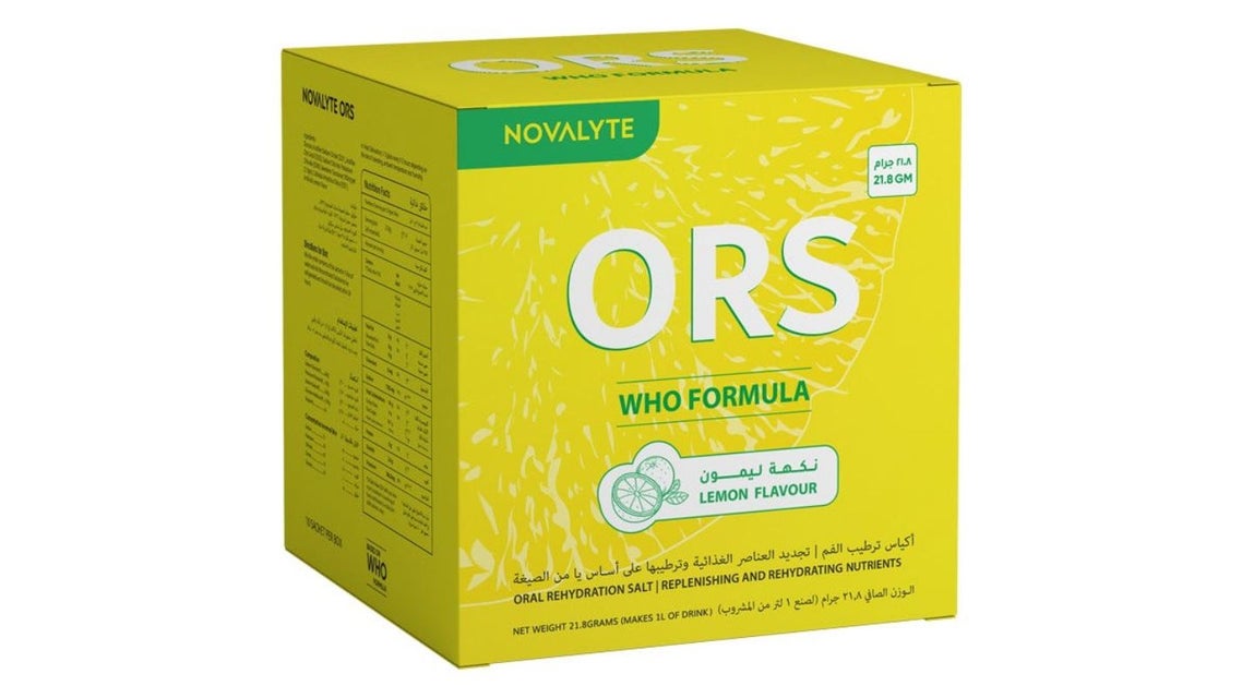 Novalyte 21.8gm Lemon 10s