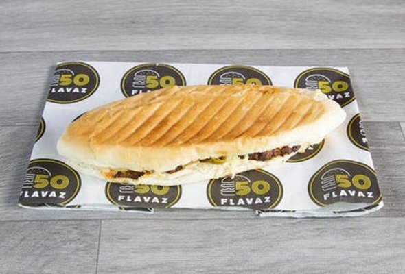 4oz Smashed Beef Sandwich