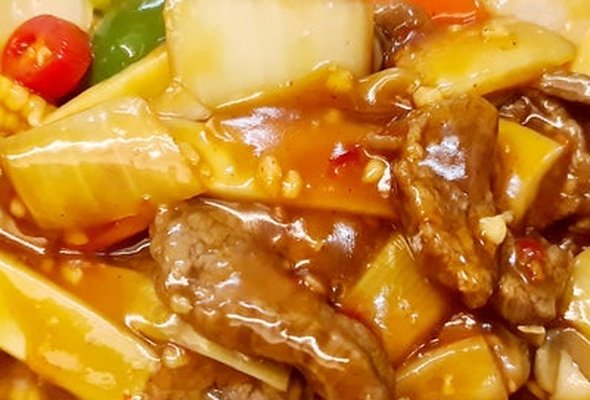 Beef with Szechuan Style