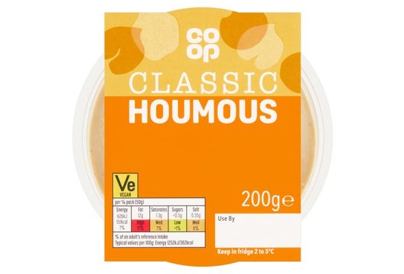 Co-op Classic Houmous 200g