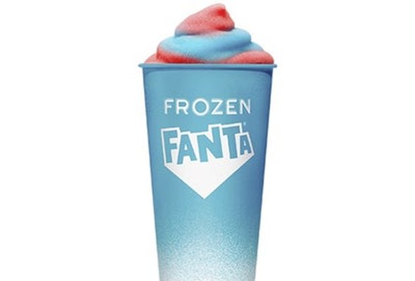 Frozen Fanta Strawberry and Blue Raspberry