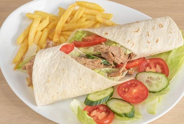 Grilled Chicken Wrap Meal
