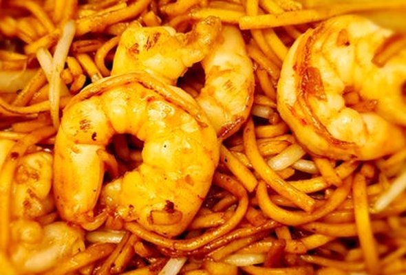King Prawn Chow Mein