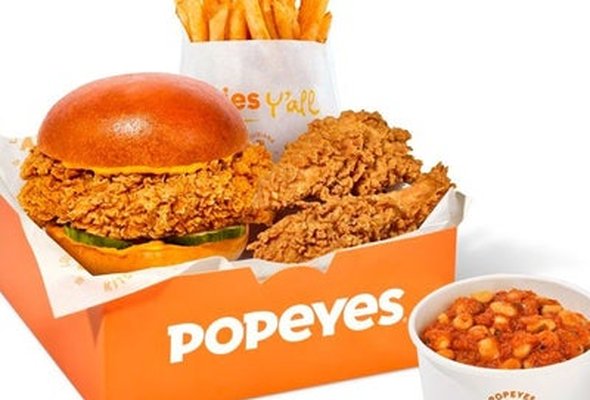 Large Spicy Chicken Sandwich BIG Box Meal