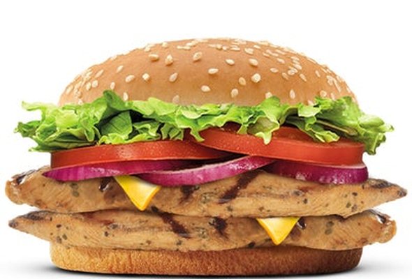 Double Chicken Grill Burger