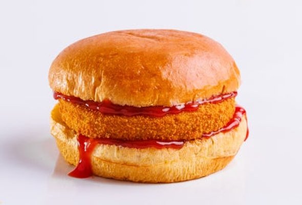 Fish Cake Sandwich