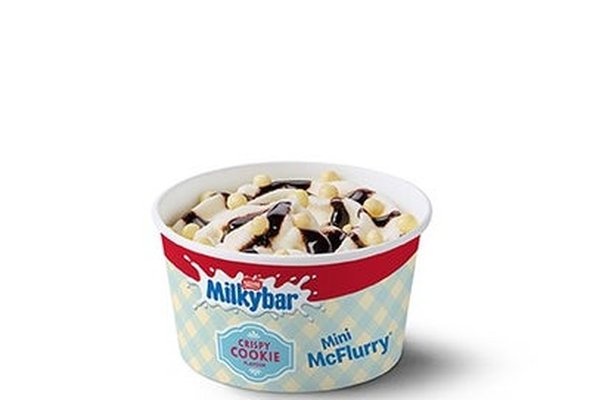 Milkybar® Crispy Cookie Mini McFlurry®