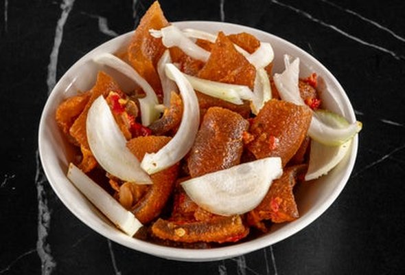 Garnished Ponmo