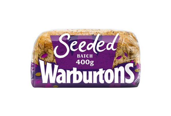 Warburtons Original Seeded Batch Bread 400g