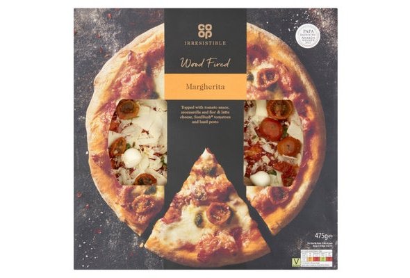 Co-op Irresistible Wood Fired Margherita 475g