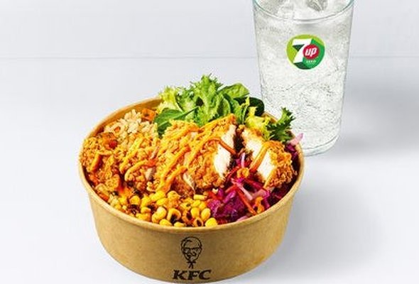 Zinger Ranch Rice Bowl & Drink 🔥