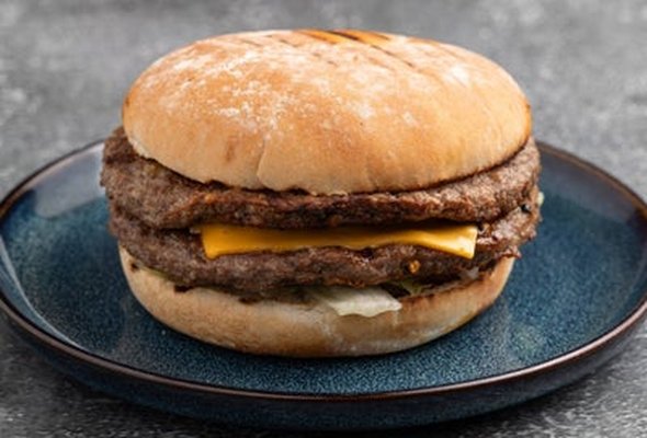 Double Grilled Cheese Burger