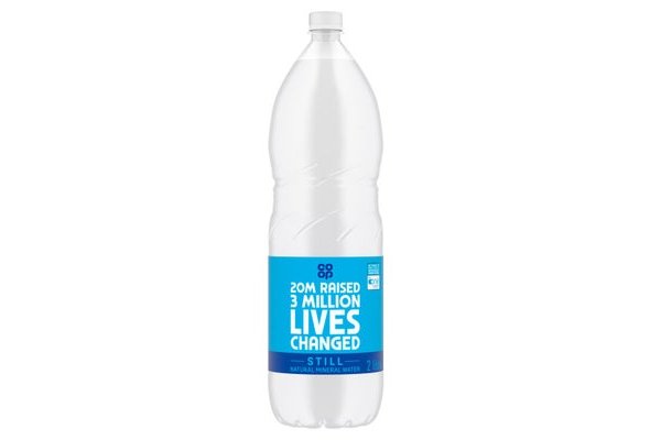 Co-op Natural Mineral Water Still 2 Litre