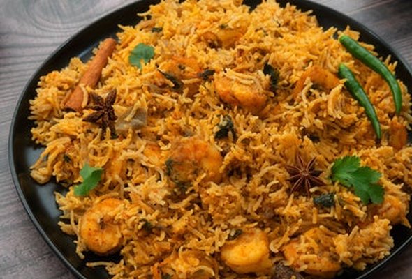 Prawns Biriyani