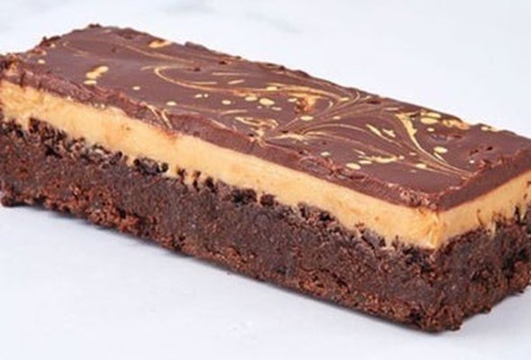 Golden Salted Caramel Brownie (VE) 🌱