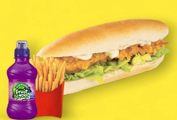 Mini Fillet Burger Kids Meal