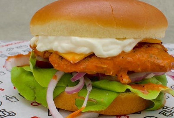 Peri Peri Burger.🌶️