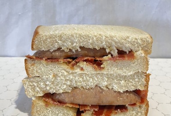 Sausage & Bacon Sandwich
