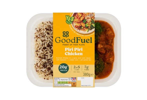 Co-op Good Fuel Piri Piri Chicken & Rice 380G