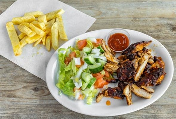 Chicken Kebab Meat in Pitta